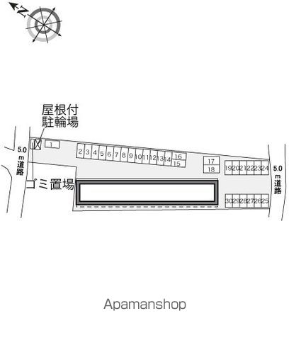 レオパレスグレーシー堀江 215 ｜ 愛媛県松山市堀江町甲408-1（賃貸アパート1K・2階・28.02㎡） その22