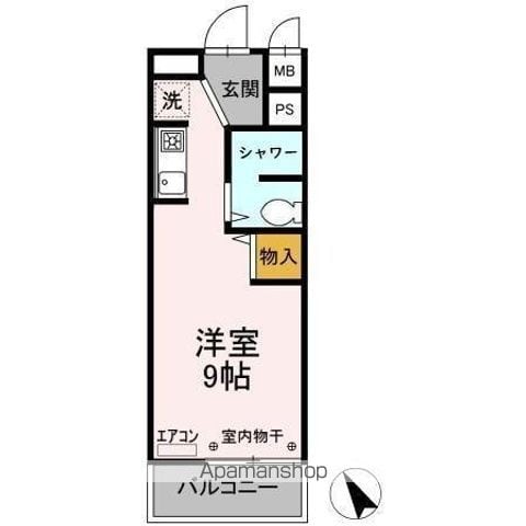 サザンクロスハイムの間取り写真