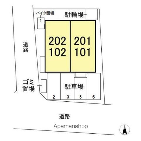 あぱらぎ 202 ｜ 千葉県野田市山崎2697-52（賃貸アパート1LDK・2階・46.54㎡） その24