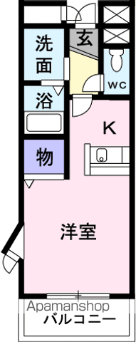 ホワイト　ウッドの間取り