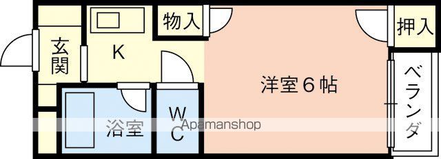 和歌山市市小路のマンションの間取り