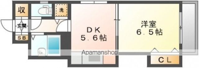 ラフィネ堺町の間取り写真