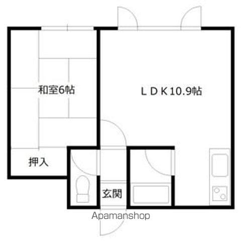 マンション松田の間取り写真