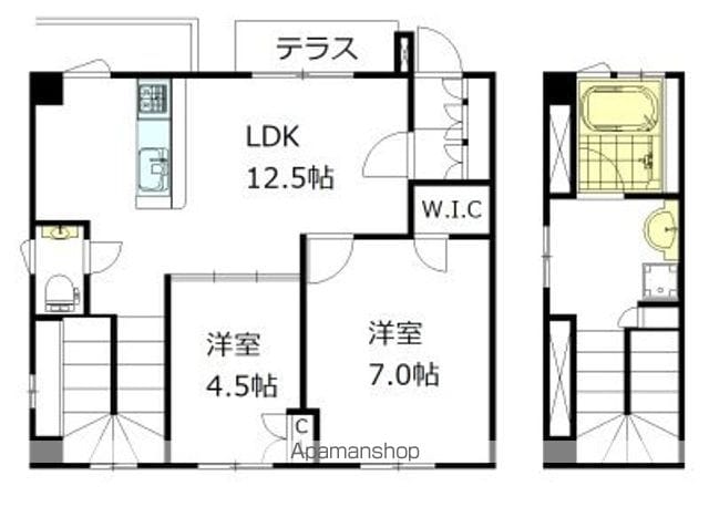 WHITE219の間取り写真