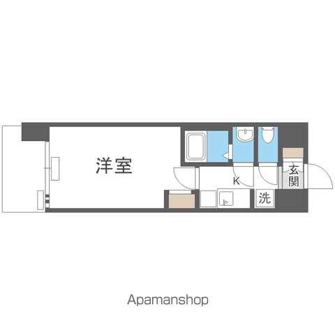 プレサンスNEO上新庄PRIMECRUISの間取り写真