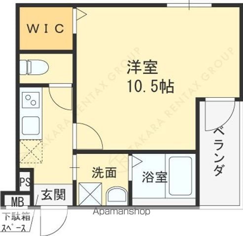 フジパレス西宮甲東園I番館の間取り写真