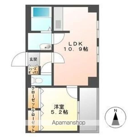 クラルテ旭山公園通の間取り写真