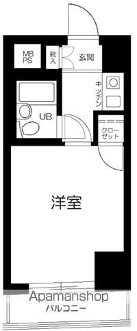 ライオンズマンシヨン三軒茶屋第6の間取り写真