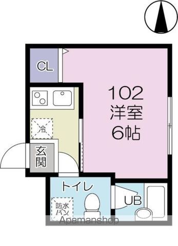 グランシャレー梅島IIIの間取り写真