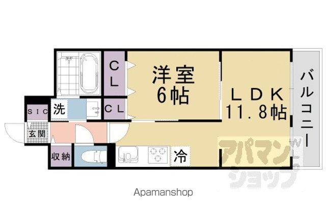 SYS大将軍の間取り写真