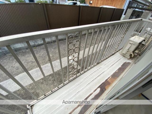 タウンハウスＮ[2DK/39.74m2]のバルコニー