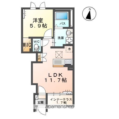 ソレイユの間取り