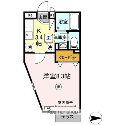ABITATO台原の間取り写真