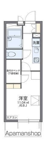 レオパレスくまもとの間取り写真
