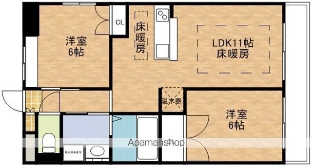 第20関根マンションの間取り写真