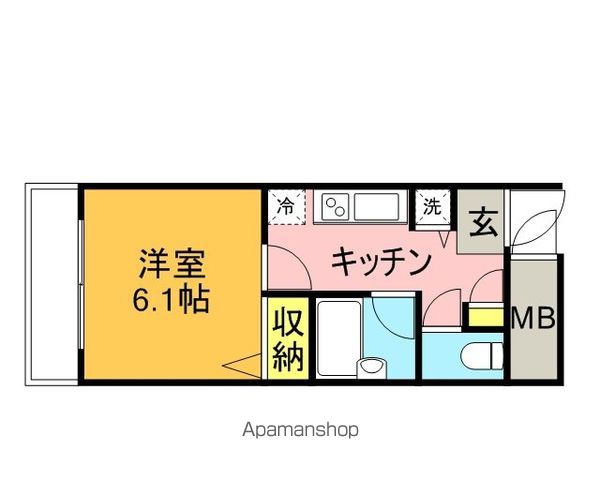 エスコート西荻窪の間取り写真