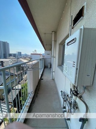 伏石第１ハイツ[3DK/54.87m2]のバルコニー