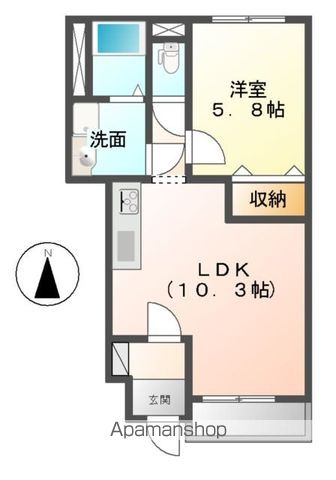 PETIT ・FIELDの間取り写真