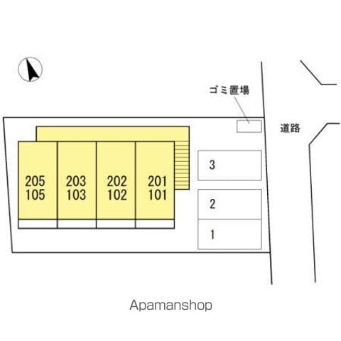 ブランシェ鷹の台 201 ｜ 東京都小平市上水新町３丁目2-22（賃貸アパート1K・2階・22.13㎡） その22