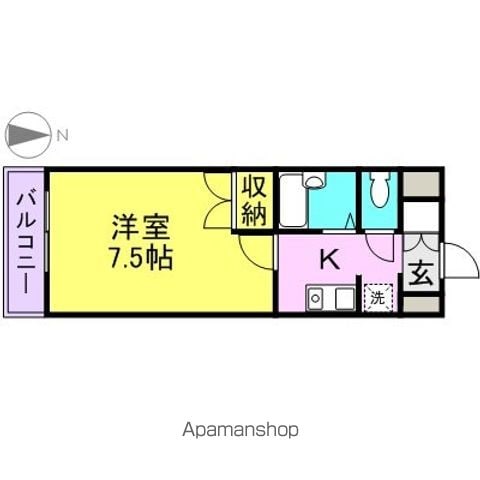 現代ハウス大須の間取り写真