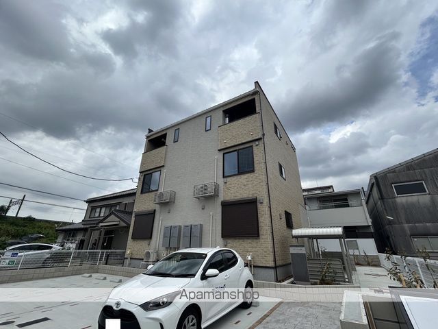 ステーブル上流の外観写真