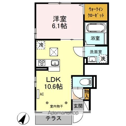ソレーユの間取り写真