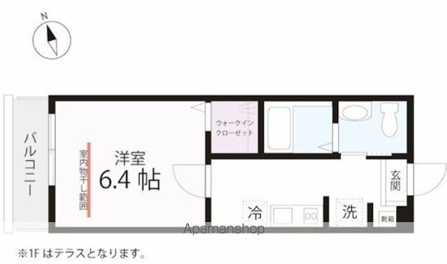 QUIET CRAB HOUSE 生麦の間取り写真