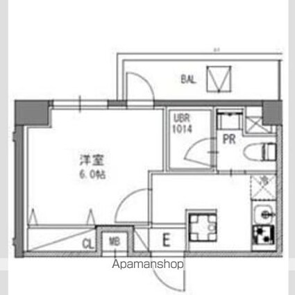 ＳーＲＥＳＩＤＥＮＣＥ行徳[1K/21.87m2]の間取図