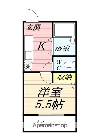 タミーハイツの間取り写真