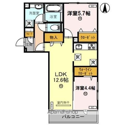 プルミエール上賀茂の間取り写真