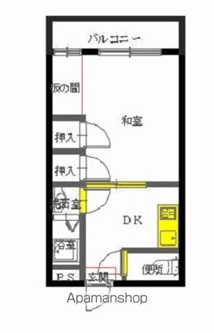 エスポワール和白東の間取り