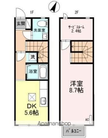 シャテロの間取り写真