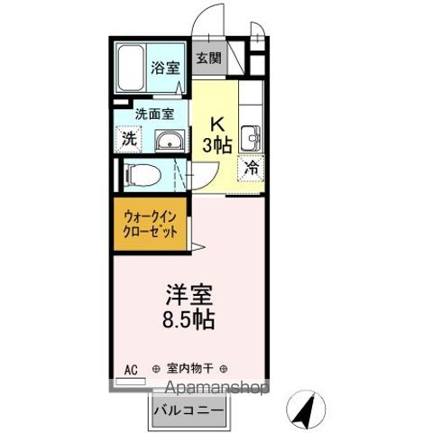 ブランフルールの間取り写真