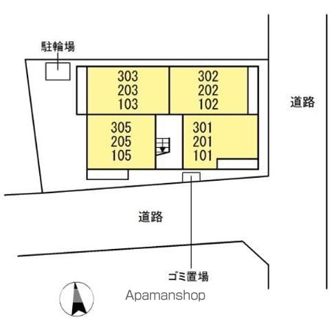 ＤーＨＩＬＬＳ佐藤 301 ｜ 静岡県浜松市中央区佐藤２丁目15-22（賃貸アパート1R・3階・26.16㎡） その28