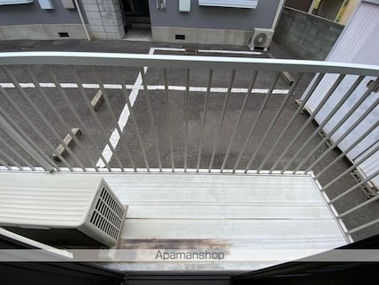 ハイツアベニールＡ・Ｂ棟[2DK/46.37m2]のバルコニー