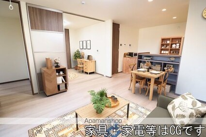 コーエクジスタンス主税[2LDK/60.53m2]のリビング・居間