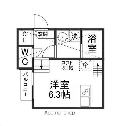 ユナプレイス弓ノ町の間取り写真