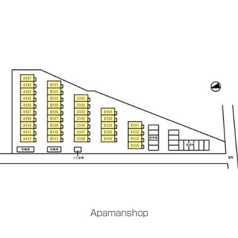 ＣＡＳＡＪＲ箱崎　Ｂ棟 107 ｜ 福岡県福岡市東区馬出６丁目22-10（賃貸テラスハウス1DK・1階・43.33㎡） その30