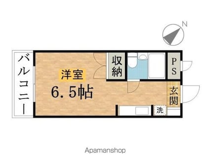ＮＥＰビル[1R/19.84m2]の間取図