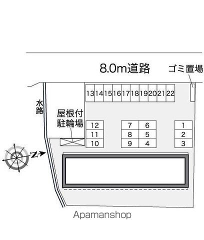 【レオパレスＧＥＮＩＵＳ　Ｕ１の写真】