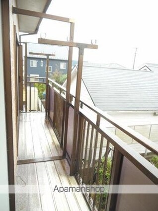 レジデンスヒロⅡ[2DK/54.65m2]のバルコニー