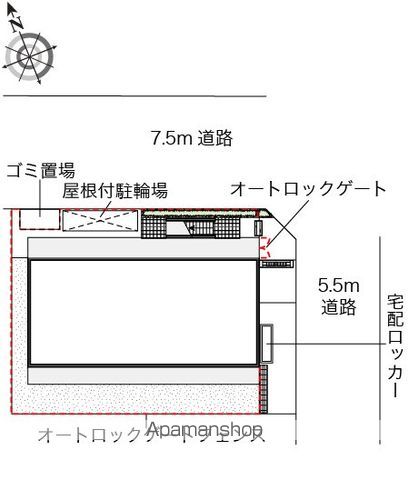 レオパレスアーバン国立 103 ｜ 東京都国立市富士見台１丁目13-1（賃貸マンション1K・1階・20.81㎡） その13