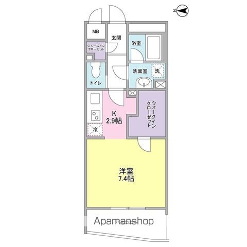 プレディアスタイル横濱沢渡の間取り写真