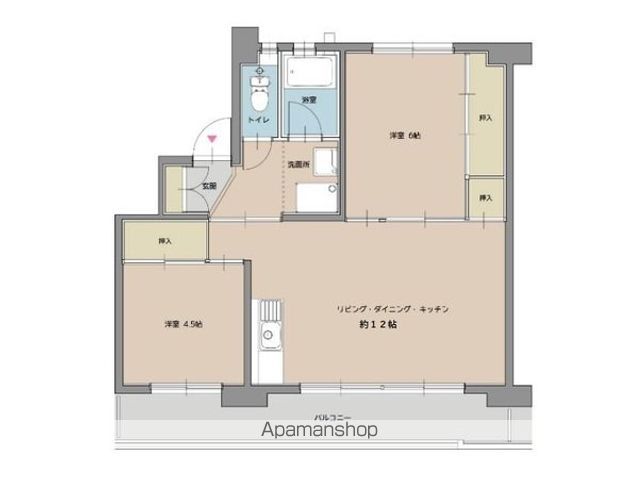 ビレッジハウス寿古１号棟の間取り