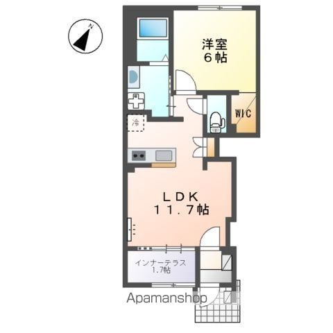 開成町吉田島アパート工事の間取り写真