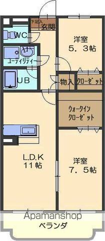 カンタービレの間取り写真