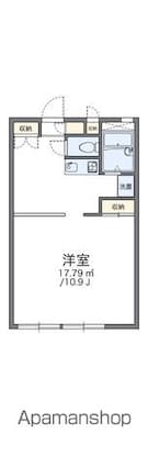 レオパレス杉本[1K/33.12m2]の間取図