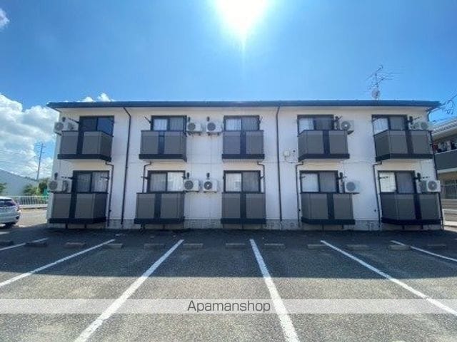 はっぴい東明A棟の外観写真