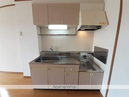 山形県東根市鷺ノ森１丁目[2LDK/59.77m2]のキッチン