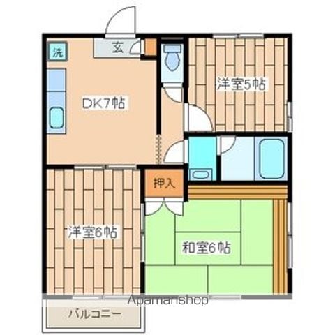 グランドヒルの間取り写真